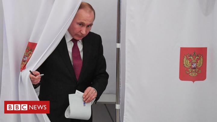 Russia votes in presidential election
