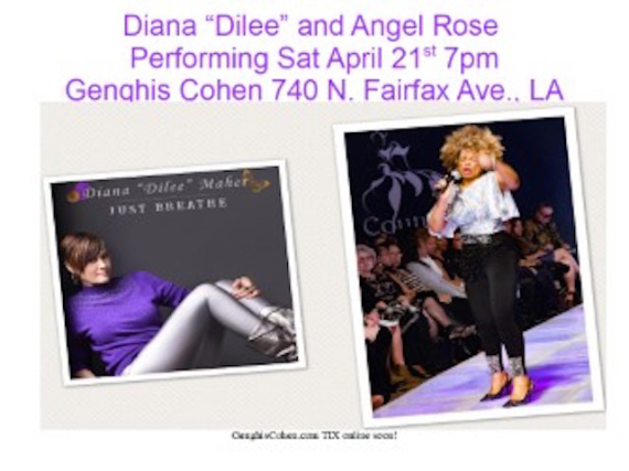 Tickets for Diana Dilee &amp; Angel Rose | TicketWeb - Genghis Cohen