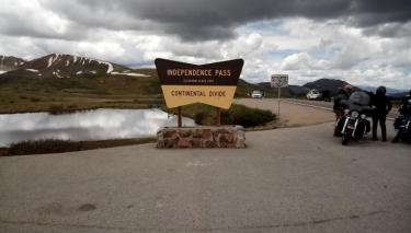 Independence Pass - Continental Divide - Colorado Rockies - AGAIN SNOW IN JULY.