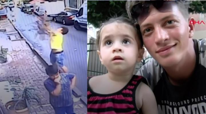 Watch 17-Year-old Hero Catch a Falling Toddler Who Fell Out of a